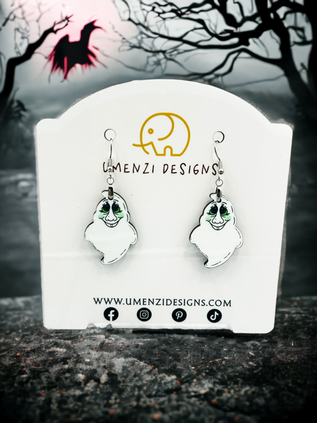 Smiling Ghost Earrings