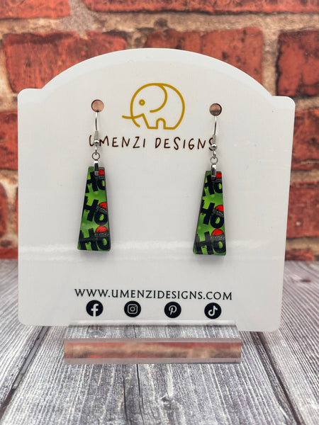 Ho Ho Ho Bar Earrings