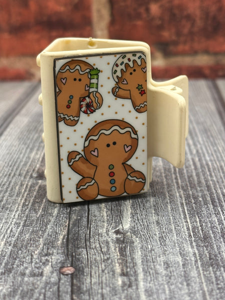 Gingerbread Small Hair Claw