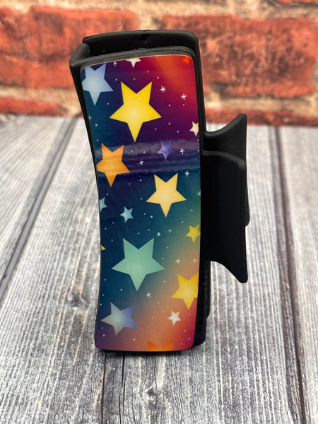 Rainbow Stars Large Hair Claw