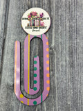 MDF Round Bookmark