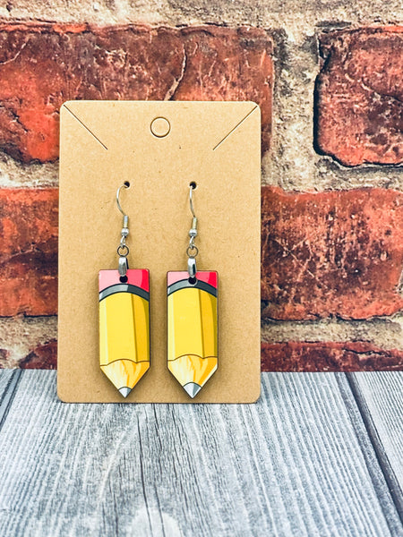 Pencil Earrings