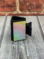 Rainbow Glitter Small Hair Claw
