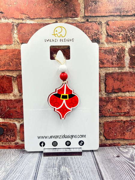 Santa Belt Ornament