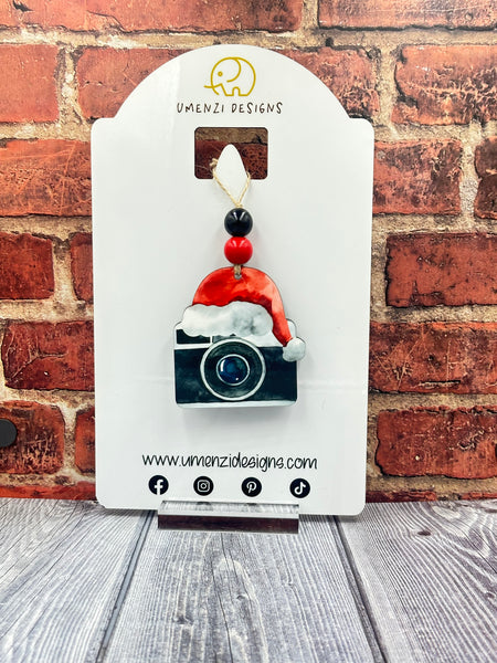 Santa Cam Ornament
