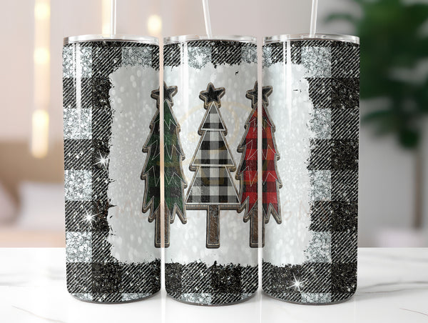 Plaid Christmas Trees