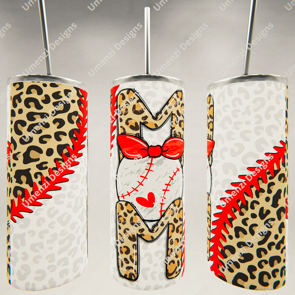 Mom Leopard Baseball