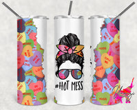 Hot Mess Candy Hearts