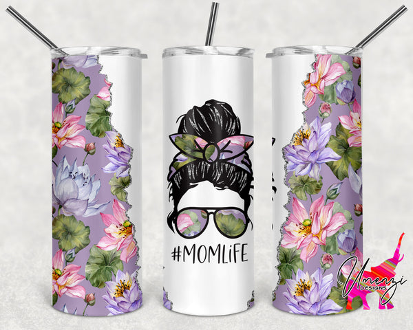 #MomLife Pink & Purple Floral