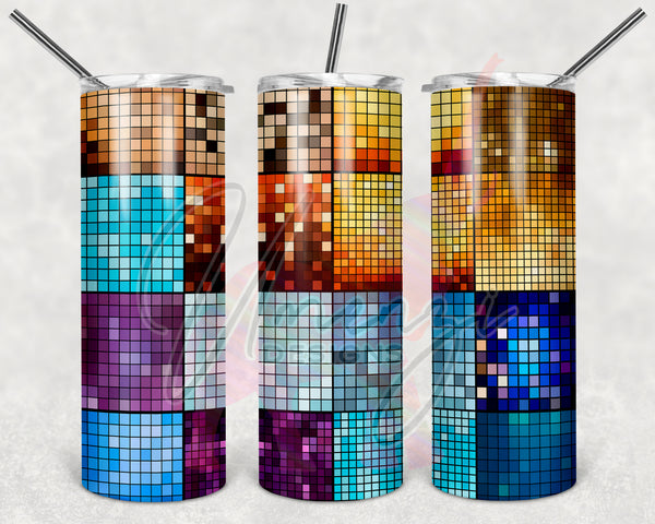 Rainbow Mosaic Tile