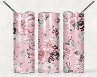 Dark Pink Floral