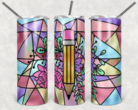 Pencil Stained Glass