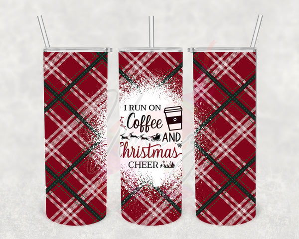 Coffee and Christmas Cheer Plaid