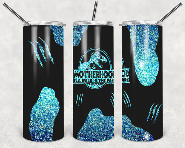 Motherhood Blue Glitter Walk in the Park