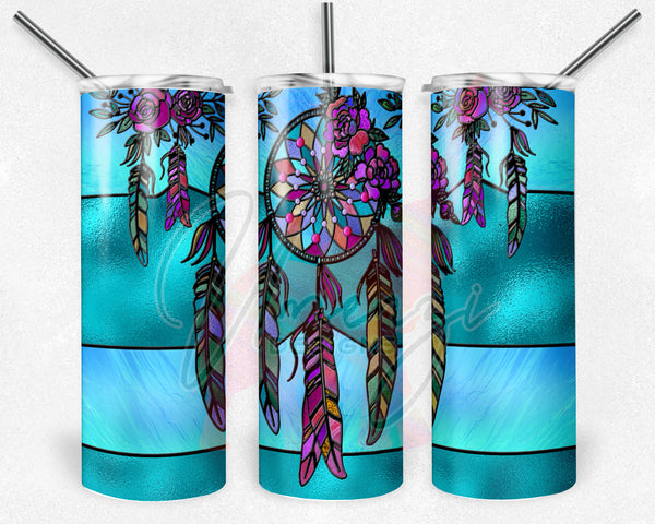 Boho Dreamcatcher Stained Glass