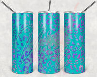 Holographic Cheetah Blue