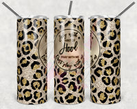 Holy With A Hint of Hood Leopard Glitter