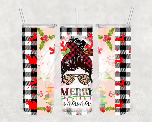 Merry Mama Messy Bun