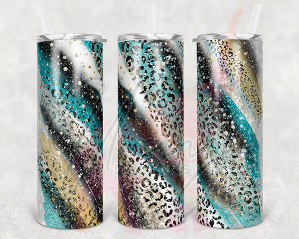 Milkyway Teal Safari Swirl