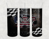 Racing Flag Tumbler