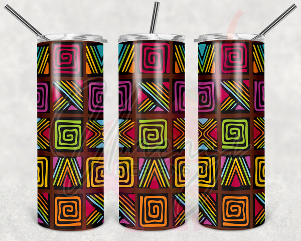 Umenzi Inspired Square Tribal Design